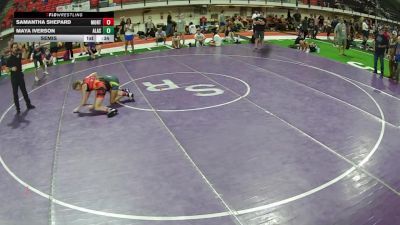 89.2-100 lbs Semis - Samantha Shepard, Montana vs Maya Iverson, Alaska