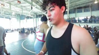 215 kg Semifinal - Esteban Sanchez, Montgomery HS vs Jorge Cruz, Infinity