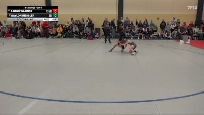 60 lbs Cons. Round 3 - Aaron Warner, Victory School Of Wrestling vs Waylon Ressler, DC Elite