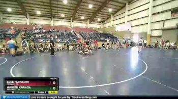 106 lbs Semis & 1st Wrestleback (8 Team) - Cole Faircloth, NEVADA1 vs Hunter Arriaga, MONTANA1