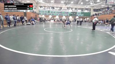 157 lbs Cons. Round 2 - Leif Andersen, University City vs Siraj Rutledge, Slam Academy