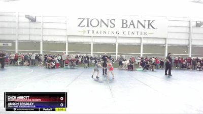 59 lbs 5th Place Match - Zach Abbott, Sanderson Wrestling Academy vs Anson Bradley, Stallions Wrestling Club