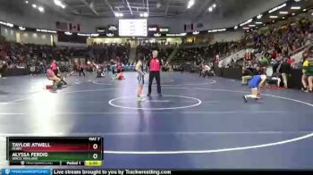 115 lbs Champ. Round 1 - Taylor Atwell, Perry vs Alyssa Ferdig, WACO, Wayland