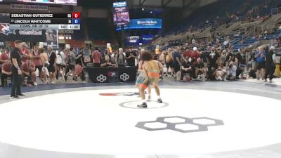 113 lbs Cons. Rd Of 32 - Sebastian Gutierrez, California vs Lincoln Whitcome, Iowa