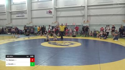 60-M lbs Quarterfinal - Salakh Bataev, NY vs Jasper Smith, OH