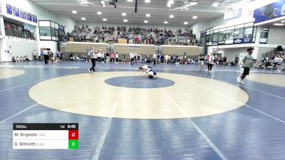 165 lbs Round Of 16 - Max Brignola, Unattached- Lehigh vs Gavin Wilmoth, Clarion