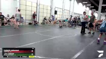130 lbs Round 6 (8 Team) - Levi Gibson, PA Alliance Blue vs Parker Abraham, Team 302