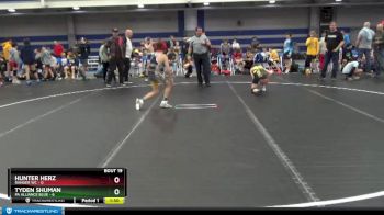 80 lbs Round 5 (8 Team) - Tyden Shuman, PA Alliance Blue vs Hunter Herz, Ranger WC