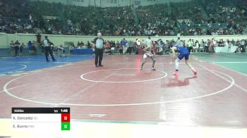 100 lbs Round Of 32 - Keaton Gonzalez, Duncan Demons vs Eli Burns, Piedmont