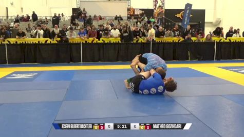 Mathéo Gozhdari vs Joseph Gilbert Dachtler 2024 World IBJJF Jiu-Jitsu No-Gi Championship