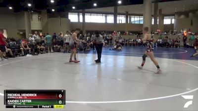 144 lbs Round 1 (6 Team) - KAIDEN CARTER, Team Gotcha vs Micheal Hendrick, Guerrilla Red