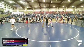 160 lbs Quarterfinal - Branch Martin, Montana vs Caphers Orangi, Kansas