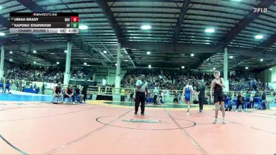 113 lbs Champ. Round 1 - Kapono Starwood, Sierra Vista vs Uriah Brady, Douglas