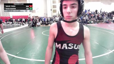 113 lbs Round Of 16 - Anthony King, Masuk vs Cian Rayner-Romano, Guilford