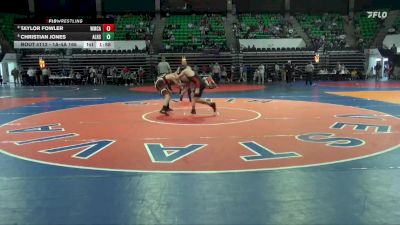 1A-4A 165 Champ. Round 2 - Taylor Fowler, Westminster Christian Academy vs Christian Jones, Alexandria HS