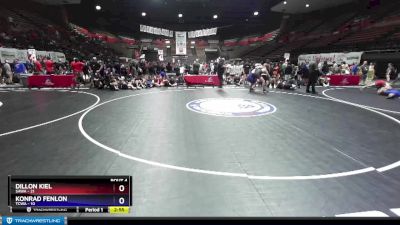 195 lbs Round 1 (16 Team) - Dillon Kiel, SAWA vs Konrad Fenlon, TCWA