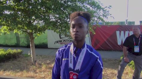 Tianna Bartoletta after monster Olympic Trials, qualifies in 100m and long jump