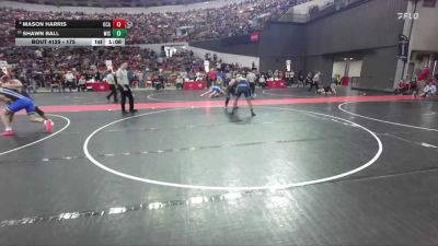 175 lbs Champ. Round 1 - Shawn Ball, Wisconsin vs Mason Harris, Oak Creek Attack