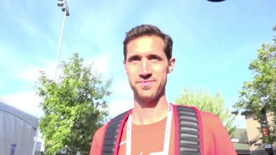 Ryan Hill relaxed after 5k prelim at Olympic Trials
