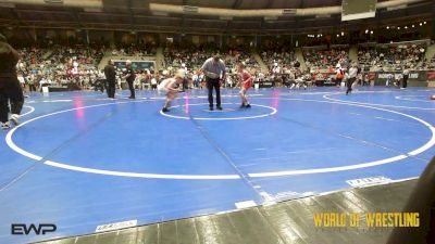 67 lbs Round Of 64 - Nathan Beckham, OCRTC vs Chattan Campbell, WTC