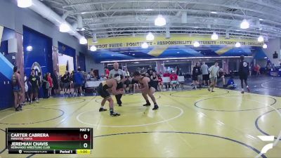 190 lbs Cons. Round 6 - Jeremiah Chavis, Hernando Wrestling Club vs Carter Cabrera, Manatee Mafia