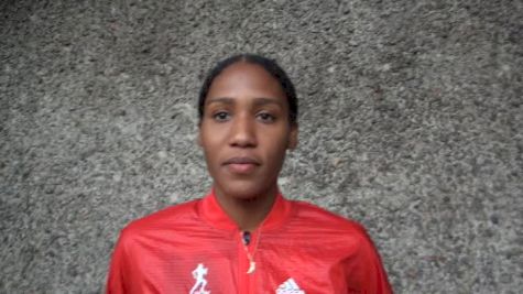 Ajee Wilson after making her first Olympic team