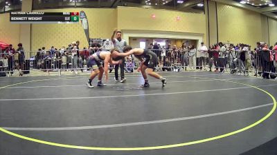 132 lbs Round Of 32 - Nathan Carrillo, Monster Garage vs Bennett Weight, Elite