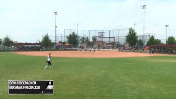 Firecrackers Brashear vs. DFW Firecrackers, 7-1-16 - TCS Fireworks Sparkler