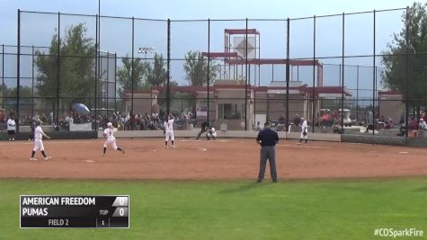 American Freedom vs. So Cal Pumas, 7-2-16 - TCS Fireworks Sparkler