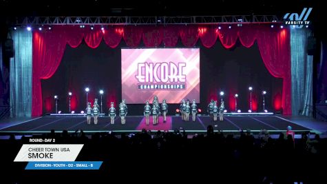 Cheer Town USA - Smoke [2023 L1 Youth - D2 - Small - B Day 2] 2023 Encore Grand Nationals