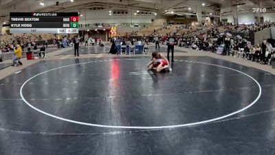 157 lbs Quarterfinals (8 Team) - Kyle Hogg, Bradley Central High School vs Trevir Sexton, Knoxville Halls High School