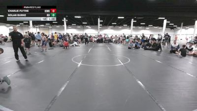 110 lbs Round 3 (6 Team) - Nolan Burke, BC Iron vs Charlie Flythe, Capital City WC