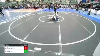 120 lbs 5th Place - Jordin Jimenez, Southwest Washington Wrestling Club vs Elijah Cater, Mat Demon Wrestling Club