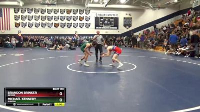 126 lbs Cons. Round 2 - Michael Kennedy, Aurora vs Brandon Brinker, Revere