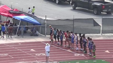 Boy's 1500m, Heat 1 - Age 17 - 18