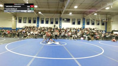 132 lbs Round Of 16 - Michael Leskoski, Taunton vs Juan Murillo, Excel Academy