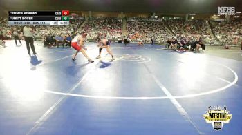 B3A-113 lbs Cons. Round 1 - Jhett Boyer, Community Christian vs Derek Perkins, Chandler