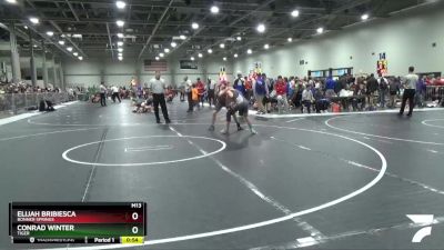 130 lbs Cons. Round 2 - Conrad Winter, Tiger vs Elijah Bribiesca, Bonner Springs