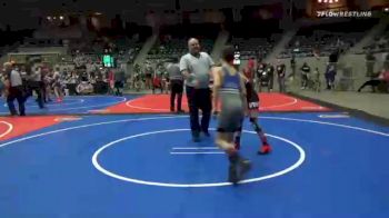 92 lbs Prelims - Dax Curtsinger, Verdigris Youth Wrestling vs Christopher Burchett, Checotah Matcats