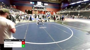 95 lbs Semifinal - Dyson Eixenberger, Touch Of Gold WC vs Breckin Henry, Camel Kids WC