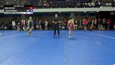105 lbs Champ. Rd Of 32 - Jude Snyder vs Silas Stanley, Dragons Wrestling Club