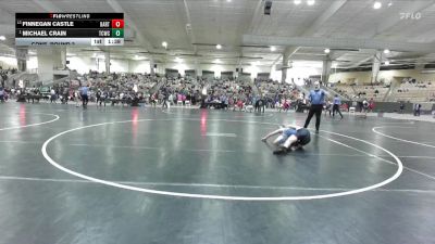 140 lbs Cons. Round 2 - Finnegan Castle, Big Red Wrestling Club vs Michael Crain, Seymour Youth Wrestling Club