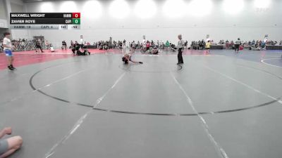 80 lbs Rr Rnd 1 - Maxwell Wright, Hammers - EL vs Zavier Roye, Capital City Wrestling Club - EL