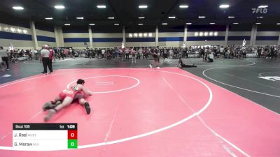 144 lbs Round Of 32 - Jordan Rael, Mustangs WC vs Gavin Meraw, Silverback WC