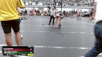 160 lbs Round 3 (4 Team) - Mj Staples, POWA vs Brayden Chadd, Terps Xtreme MS