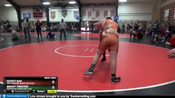 7 lbs Round 2 - Wyatt Day, Fort Madison Wrestling Club vs Brody Minster, Mediapolis Wrestling Club