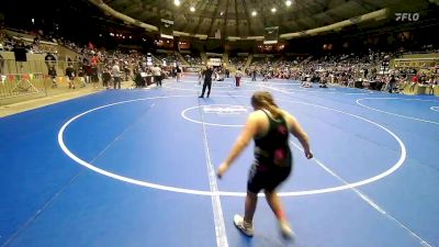 Quarterfinal - Makenzi Estrada, Coweta Tiger Wrestling vs Kayden Morrison, Spiro Bulldog Wrestling