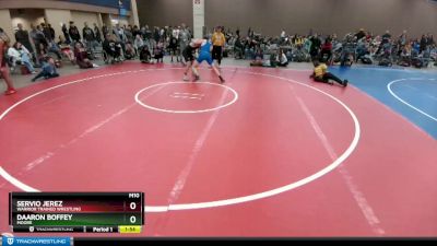 132-136 lbs Quarterfinal - Daaron Boffey, Moore vs Servio Jerez, Warrior Trained Wrestling