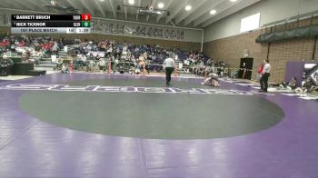 106 lbs 1st Place Match - Barrett Bruch, Torrington vs Nick Ticknor, Glenrock