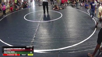 65 lbs Semifinal - Julian(The Punisher) Lawrence, RED WAVE WC vs Payton Maya, Madera Wrestling Club